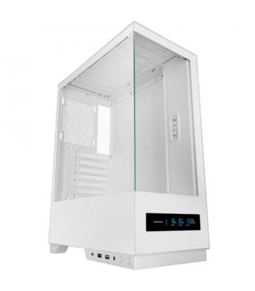 Caja ordenador mars gaming mcpulsarw atx cristal templado blanco