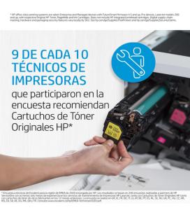Toner hp 657x amarillo
