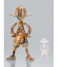 Figura tamashii nations one piece artcanvas escala 1 - 8 - 1000logs anniversary - luffy