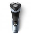 Afeitadora philips shaver series 3000x x3063/ con batería/ 2 accesorios