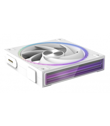 VENTILADOR ZALMAN ZM-DF120 WHITE ARGB 1X VENT 120MM