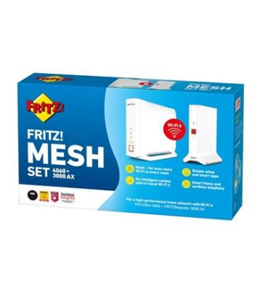 Kit wifi mesh fritz! set 4060 + 3000 ax int