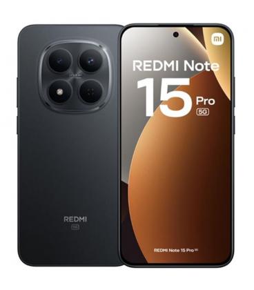 Movil xiaomi redmi note 15 pro 5g 8gb 256gb 6.8 pulgadas negro