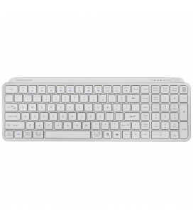Teclado compacto inalámbrico por bluetooth mars gaming mk-silenkeys/ blanco