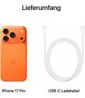 Apple iPhone 17 Pro 256GB naranja cósmico