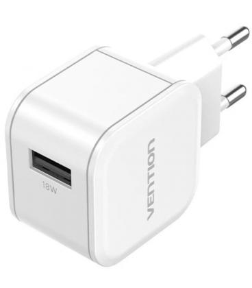 Cargador de pared gan vention fekw0-eu/ 1xusb/ 18w