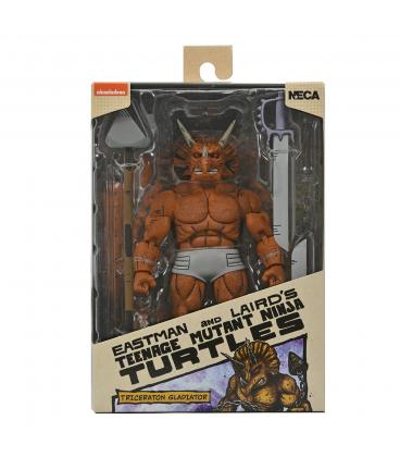 Triceraton gladiator scale action fig. 18 cm teenage mutant ninja turtles mirage comics
