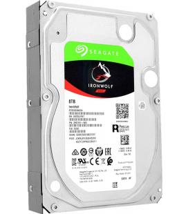 Disco duro seagate ironwolf nas st8000vn004 8tb/ 3.5'/ sata iii/ 256mb