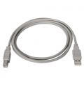 AISENS A101-0002 cable USB 1,8 m USB 2.0 USB A USB B Beige