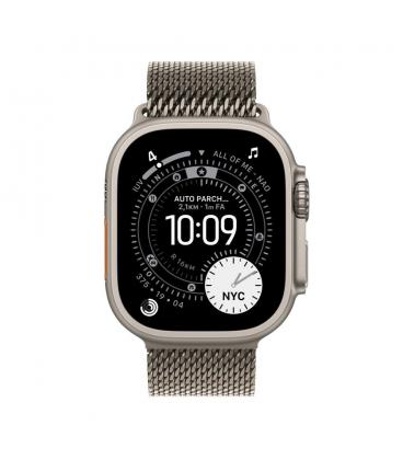 Smartwatch apple watch ultra 3&nbsp;gps + cellular&nbsp;49mm&nbsp;natural titanium case natural titanium milanese loop - s