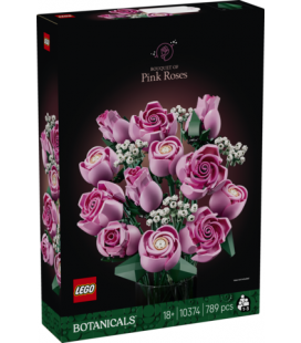 Lego botanicals ramo de rosas rosadas