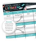 Listos listas y listakens junior