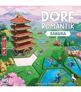 Juego de mesa dorfromantik sakura