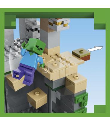 Lego minecraft la mazmorra de zombis