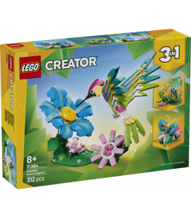 Lego creator 3 animales de juguete en 1 colibrí de colores