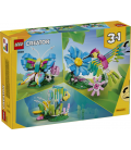 Lego creator 3 animales de juguete en 1 colibrí de colores