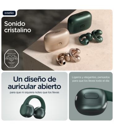 Motorola moto buds loop Auriculares Inalámbrico gancho de oreja Llamadas/Música/Deporte/Uso diario Bluetooth Verde