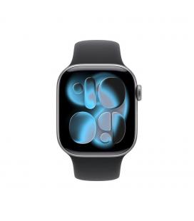 Smartwatch apple watch s11&nbsp;gps + cellular 42mm space grey aluminium case black sport band s - m