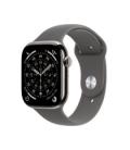 Smartwatch apple watch s11&nbsp;gps + cellular 46mm natural titanium case stone grey sport band s - m