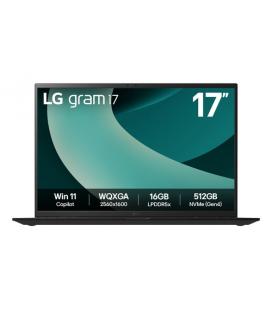 LG 17Z90T-G.AD8BB ordenador portatil Intel Core Ultra 7 255H Portátil 43,2 cm (17") WQXGA 32 GB LPDDR5x-SDRAM 2 TB Unidad de dis