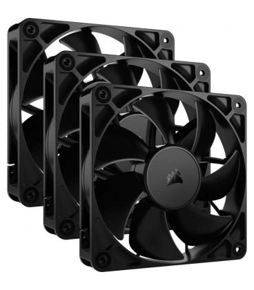 Ventilador caja corsair rs120 3x 120mm negro