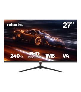 Nilox MONITOR 27 GAMING FHD 240HZ pantalla para PC 68,6 cm (27") 1920 x 1080 Pixeles Full HD LCD Negro