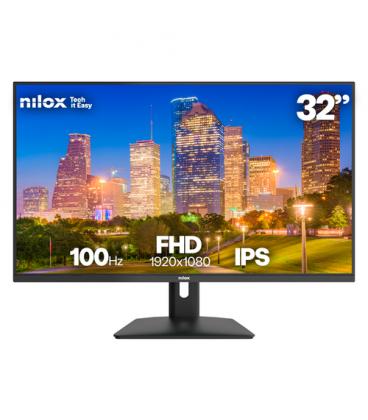 Nilox MONITOR 32 IPS 4MS HDMI VGA 100HZ pantalla para PC 81,3 cm (32") 1920 x 1080 Pixeles Full HD LCD