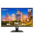 Nilox MONITOR 32 IPS 4MS HDMI VGA 100HZ pantalla para PC 81,3 cm (32") 1920 x 1080 Pixeles Full HD LCD