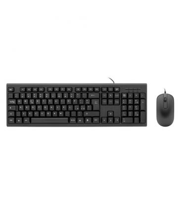 Teclado + mouse coolbox coo - ktr - 02uit negro italiano