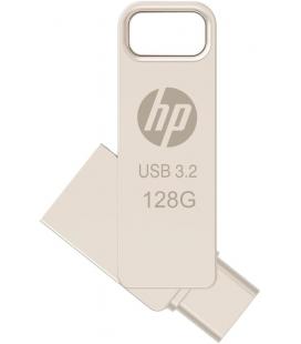 USB 3.2 HP 128GB X206C-A OTG TIPO-C METAL