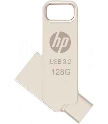 USB 3.2 HP 128GB X206C-A OTG TIPO-C METAL