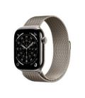 Smartwatch apple watch s11&nbsp;gps + cellular 46mm natural titanium case natural milanese loop s - m