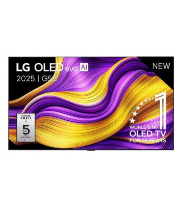 Televisor lg oled evo ai g5 oled55g55lw 55'/ ultra hd 4k/ smart tv/ wifi
