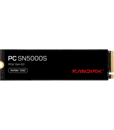 Disco ssd sandisk pc sn5000s 1tb/ m.2 2280 pcie gen4/ full capacity