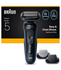 Afeitadora braun series 5 52-b1650s/ con batería/ 2 accesorios