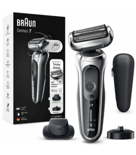 Afeitadora braun series 7 71-s4200cs/ con batería/ 3 accesorios