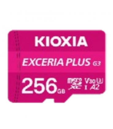Tarjeta memoria micro sd kioxia 256gb exceria plus g3