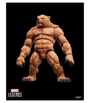 Figura hasbro marvel?s grizzly. marvel legends series. the amazing spider - man