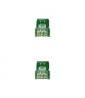 Nanocable Cable de red latiguillo RJ45 LSZH Cat.6A UTP AWG24, Verde, 1.0m
