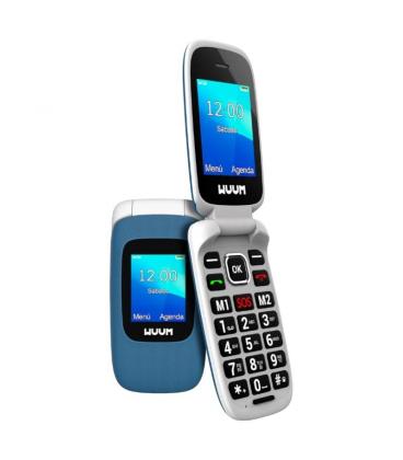 Wuum by spc 2335a movil básico 2.4" fm azul