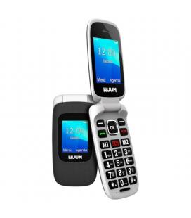 Wuum by spc 2335t movil básico 2.4" fm titanio