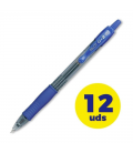 Caja de bolígrafos de tinta de gel retráctil pilot g-2/ 12 unidades/ azules