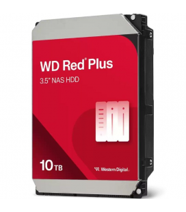 Disco duro western digital wd red plus nas 10tb/ 3.5'/ sata iii/ 512mb