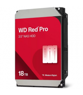 Disco duro western digital wd red pro nas 18tb/ 3.5'/ sata iii/ 512mb