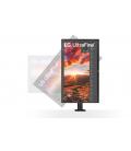Monitor profesional lg ultrafine display 32un880k-b 31.5'/ 4k/ multimedia/ regulable en altura/ negro
