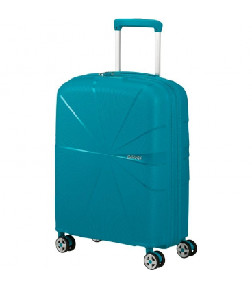 Maleta de cabina american tourister starvibe spinner 55cm/ 55x40x20cm/ 4 ruedas/ verdigrís