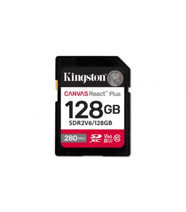 Tarjeta memoria sdxc 128gb kingston canvas react