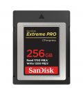 Tarjeta memoria flash sandisk extreme pro cfexpress 256gb