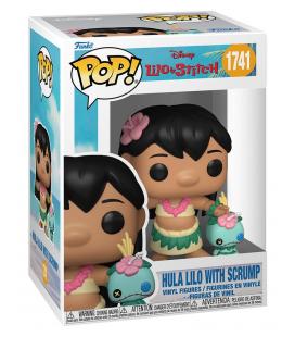Funko pop & buddy: lilo & stitch s4 hula w - scrump