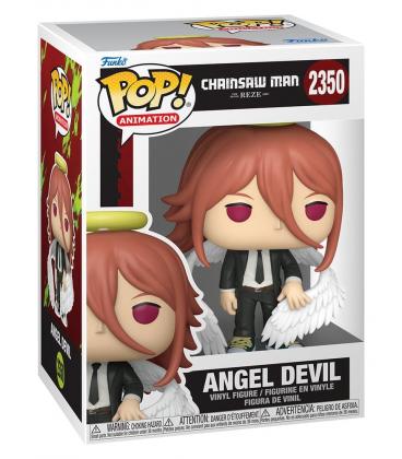 Funko pop animation chainsaw man the movie reze arc angel devil